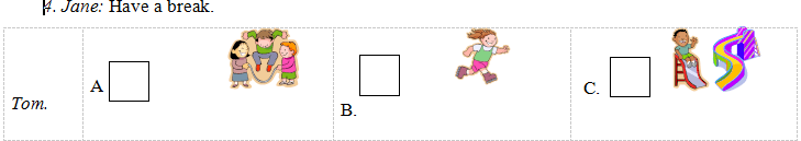 Đề kiểm tra tiếng Anh học kì 1 lớp 3 năm 2019 - 2020