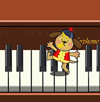 Phần mềm gấu chơi Piano - Tải Gấu chơi Piano