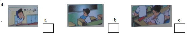 Đề thi học kì 1 tiếng Anh lớp 4 có file nghe năm 2019 - 2020