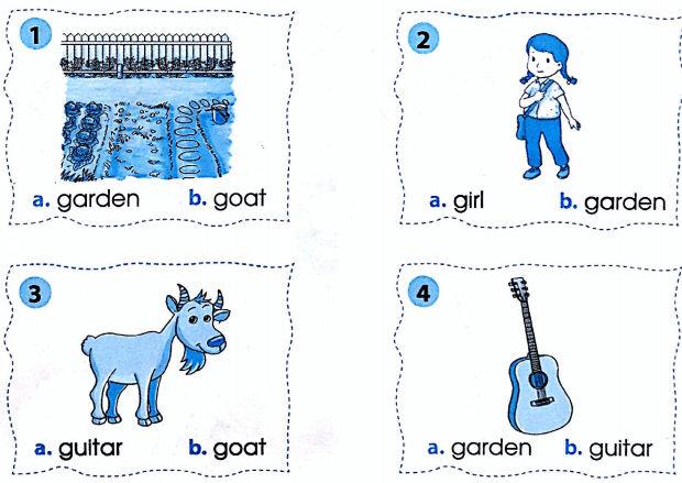 Phiếu bài tập cuối tuần môn Tiếng Anh lớp 1 Tuần 16