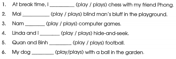 Phiếu bài tập cuối tuần môn Tiếng Anh lớp 3 Tuần 16