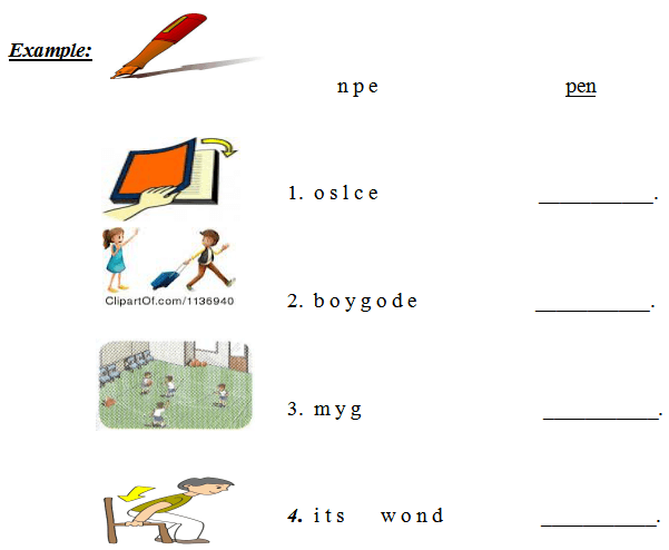 Đề kiểm tra học kỳ 1 tiếng Anh lớp 3 năm 2019 - 2020