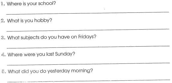 Bài tập cuối tuần môn Tiếng Anh lớp 4 Tuần 17