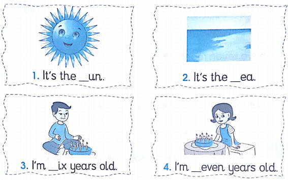 Phiếu bài tập cuối tuần môn Tiếng Anh lớp 2 Tuần 17