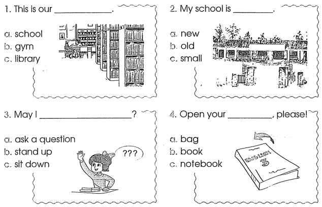 Phiếu bài tập cuối tuần môn Tiếng Anh lớp 3 Tuần 17