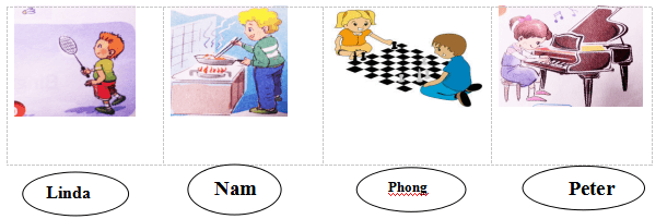 Đề thi học kỳ 1 tiếng Anh lớp 4 năm 2019 - 2020