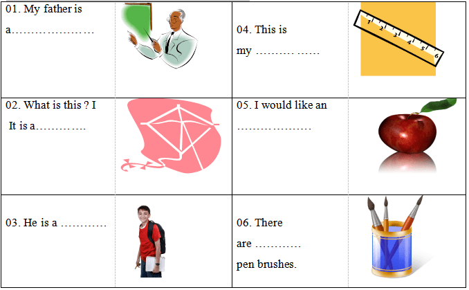 Đề thi học sinh giỏi tiếng Anh lớp 3 năm 2019 - 2020 số 2