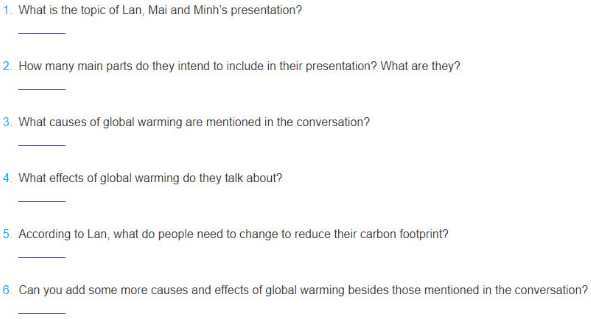 Tiếng Anh 11 Unit 6: Getting started