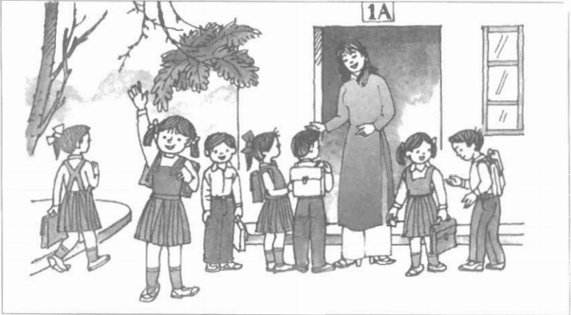 Giải VBT Đạo đức lớp 1 - Bài 1: Em là học sinh lớp 1