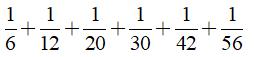 Trắc nghiệm Toán lớp 6: Phép trừ phân số