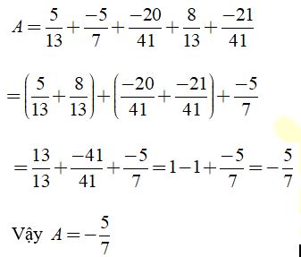 Tính chất cơ bản của phép cộng phân số