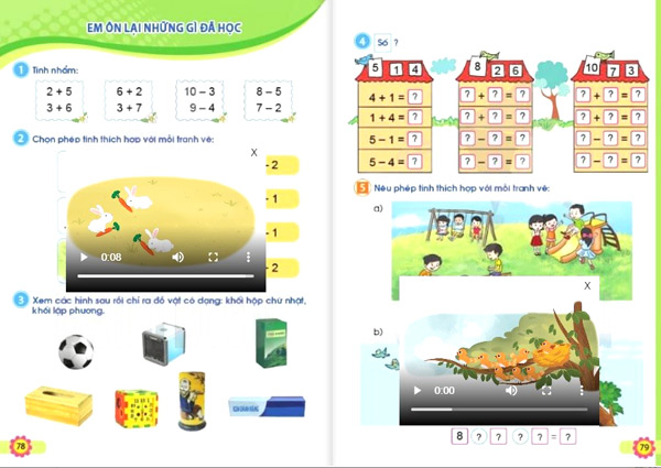 Bộ sách giáo khoa mới đầu tiên được công khai trên mạng