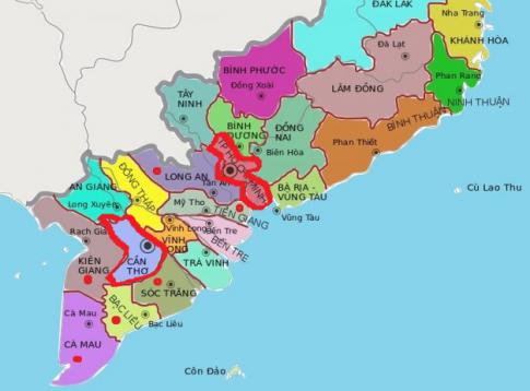 Giải Địa lý lớp 4 VNEN bài 10