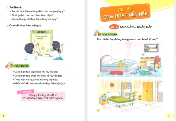 Sách giáo khoa lớp 1 môn Đạo Đức