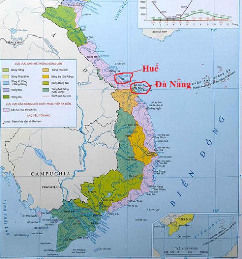 Thành phố Huế và thành phố Đà Nẵng