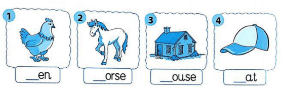 Phiếu bài tập cuối tuần môn Tiếng Anh lớp 1 Tuần 19