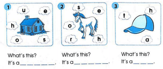 Phiếu bài tập cuối tuần môn Tiếng Anh lớp 1 Tuần 19