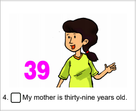 Đề kiểm tra tiếng Anh Unit 11 lớp 3 This is my family