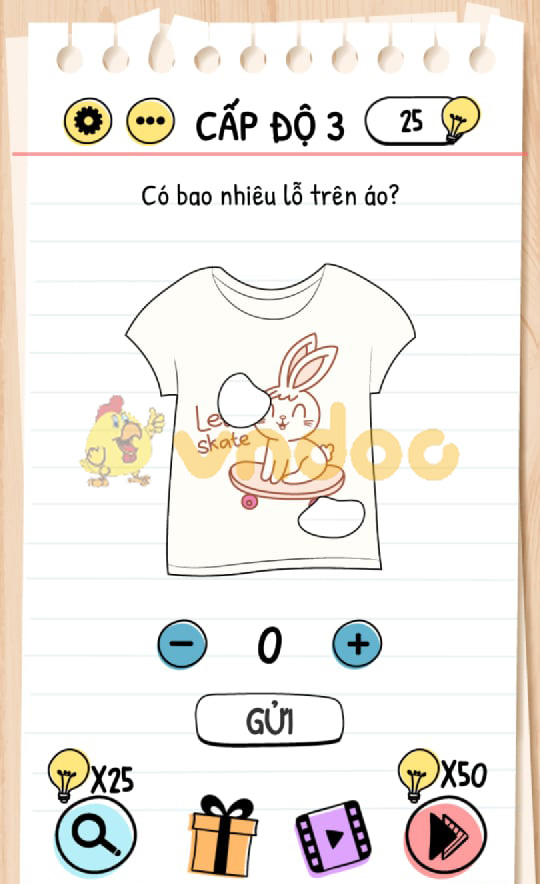 Đáp án Brain Test