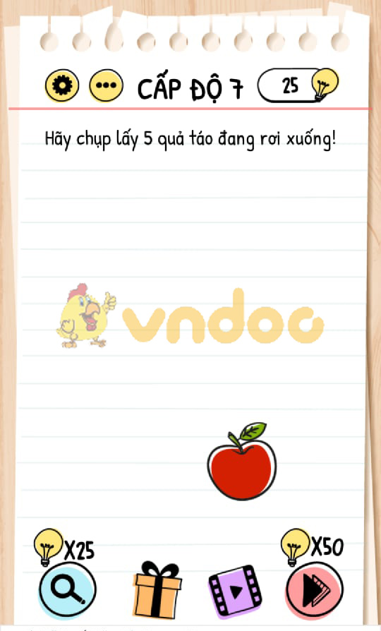 Đáp án Brain Test