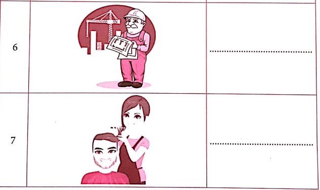 Bài tập từ vựng tiếng Anh lớp 4 Unit 12 What does your father do?