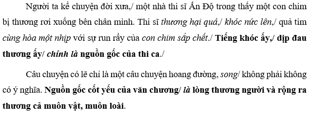 Giải VBT Ngữ văn 7: Hoạt động ngữ văn