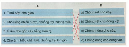 Giải Khoa học lớp 4 VNEN: Nhiệt cần cho sự sống