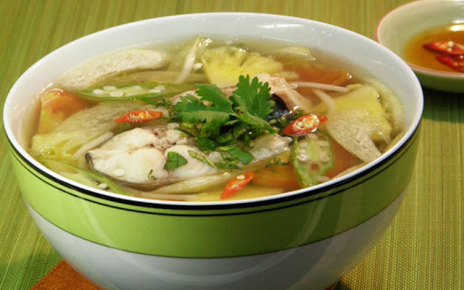 Thuyết minh về món canh chua cá lóc