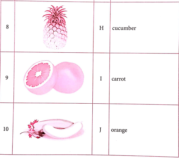 Bài tập từ vựng tiếng Anh lớp 4 Unit 13 Would you like some milk?
