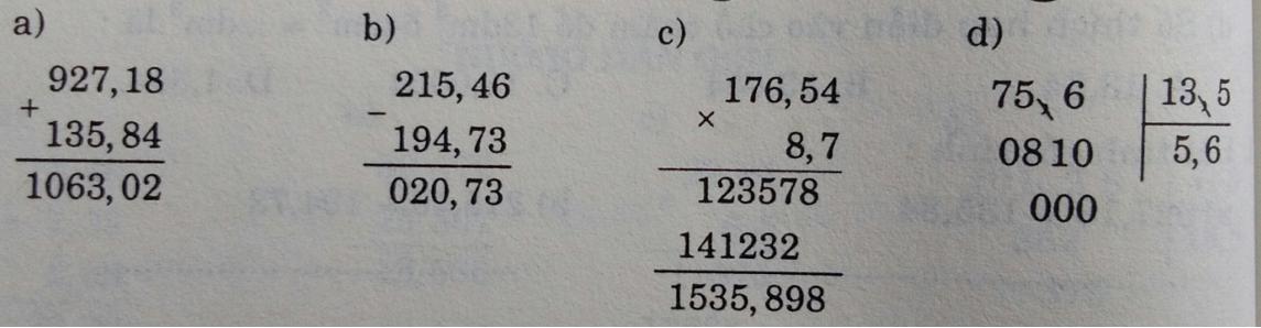 Đề ôn tập thi giữa học kì 2 môn Toán lớp 5 - Đề 5