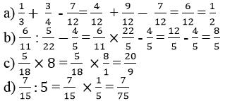 Đề ôn thi giữa học kì 2 môn Toán lớp 4 - Đề 4