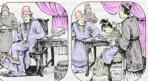 Đóng vai Mã Giám Sinh kể lại chuyện Mã Giám Sinh mua Kiều trong Truyện Kiều