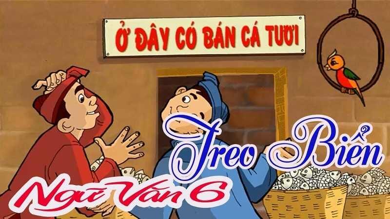 Phát biểu cảm nghĩ về truyện Treo biển