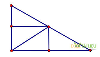 Cách đếm số lượng hình tam giác đơn giản lớp 2