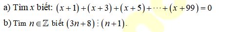 Đề thi HSG môn Toán lớp 6