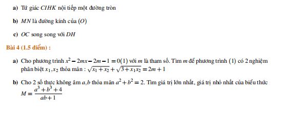 Bộ đề thi tuyển sinh vào lớp 10 môn Toán năm học 2019 - 2020