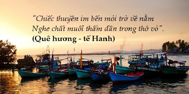 Cảm nhận về đoạn thơ thứ 3 của bài Quê hương