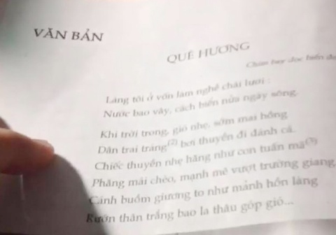 Viết đoạn diễn dịch khoảng 10 câu phân tích hình ảnh đoàn thuyền ra khơi đánh cá trong bài thơ "Quê hương" của Tế Hanh