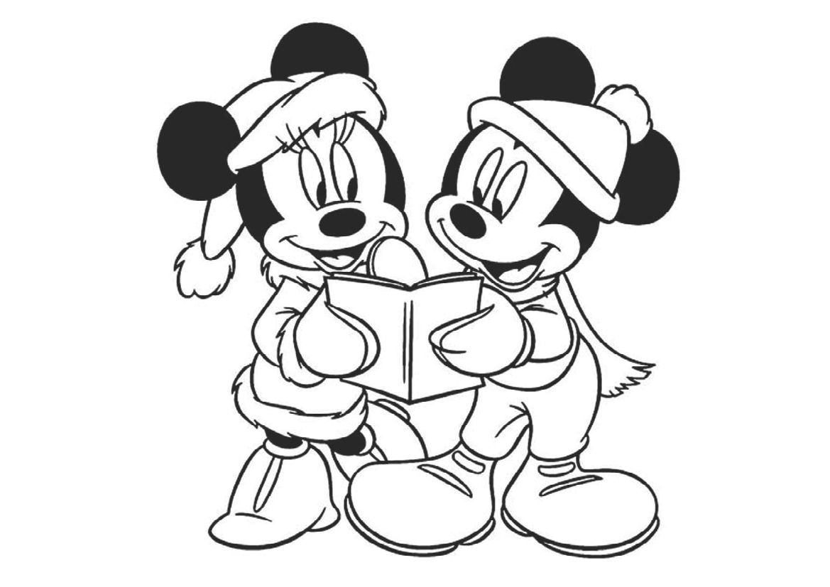 tranh to mau chuot mickey 6