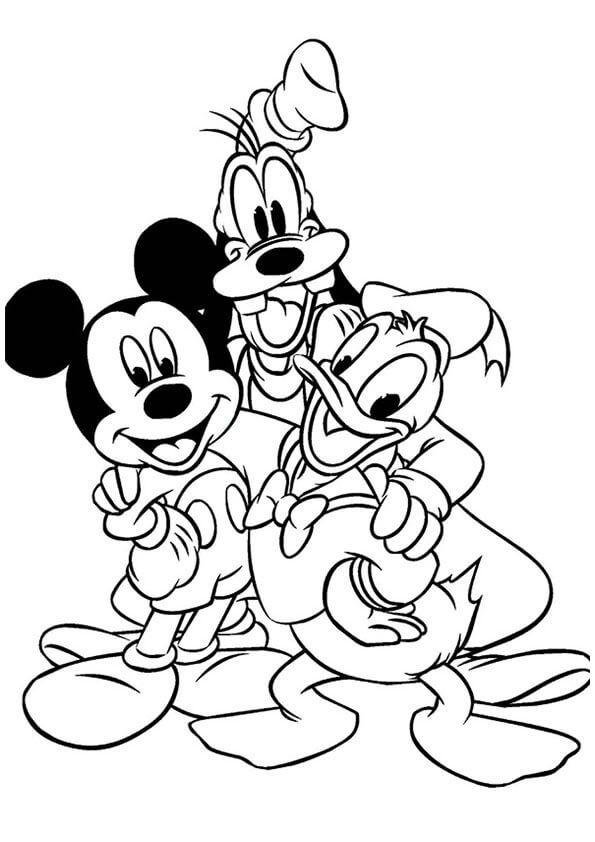 tranh to mau chuot mickey 7