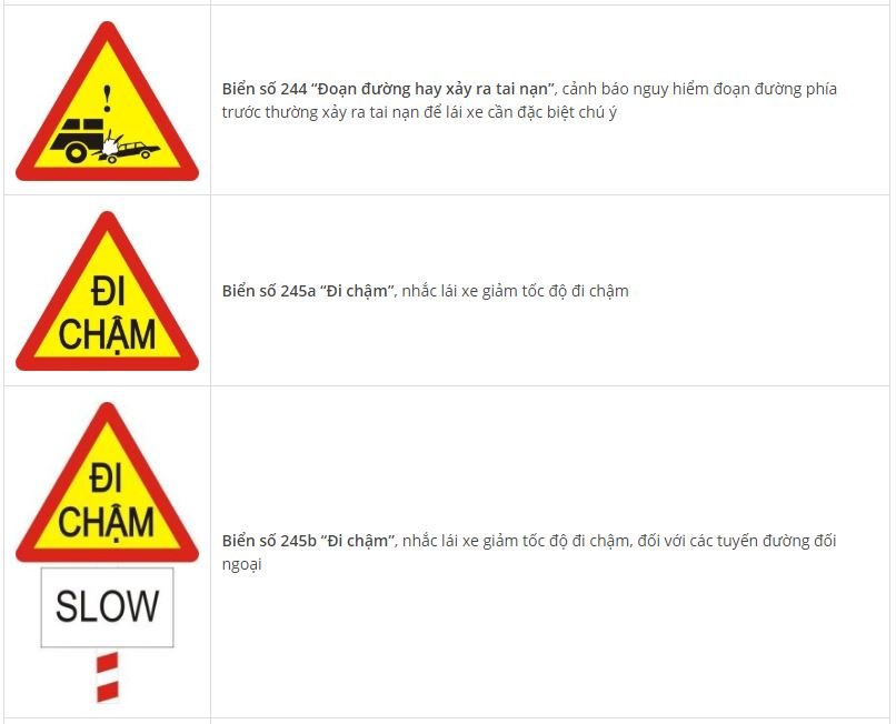 Toàn bộ biển báo nguy hiểm và ý nghĩa: Nhớ sẽ không sợ rủi rosryu