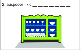 Đề kiểm tra tiếng Anh Unit 14 lớp 3 Are there any posters in the room?