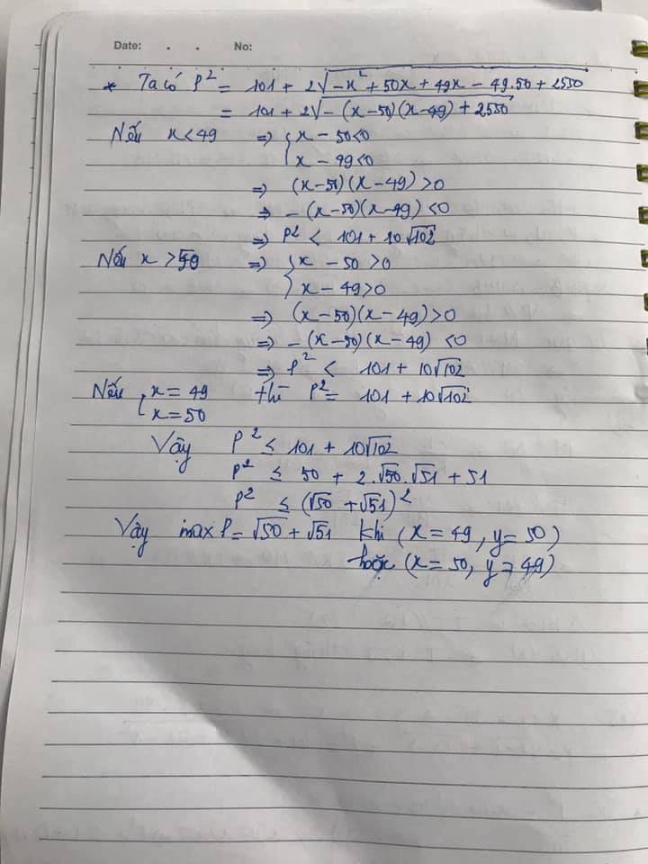 Đề thi thử vào lớp 10 môn Toán trường THCS & THPT Lương Thế Vinh năm học 2020 - 2021