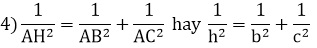 Bồi dưỡng HSG Toán 9 chuyên đề 1: Hệ thức lượng trong tam giác vuông