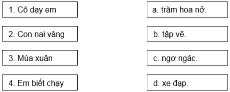 Đề thi giữa học kì 2 môn Tiếng Việt lớp 1 - Đề 10