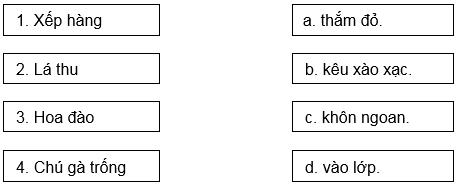 Đề thi giữa học kì 2 môn Tiếng Việt lớp 1 - Đề 9