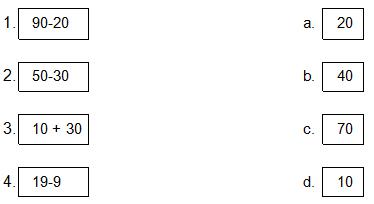 Đề thi giữa học kì 2 môn Toán lớp 1 - Đề 7