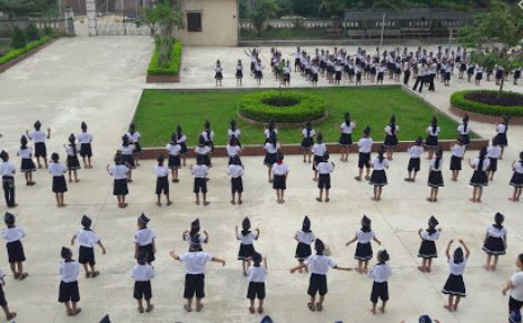 Kể lại buổi thể dục giữa giờ ở trường em