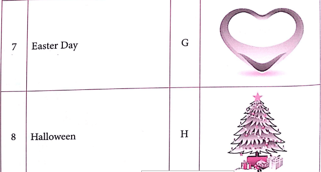 Bài tập từ vựng tiếng Anh lớp 4 Unit 15 When's Children's Day?