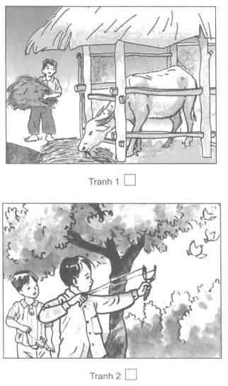 Giải vở bài tập Đạo đức 2 bài 14: Bảo vệ loài vật có ích